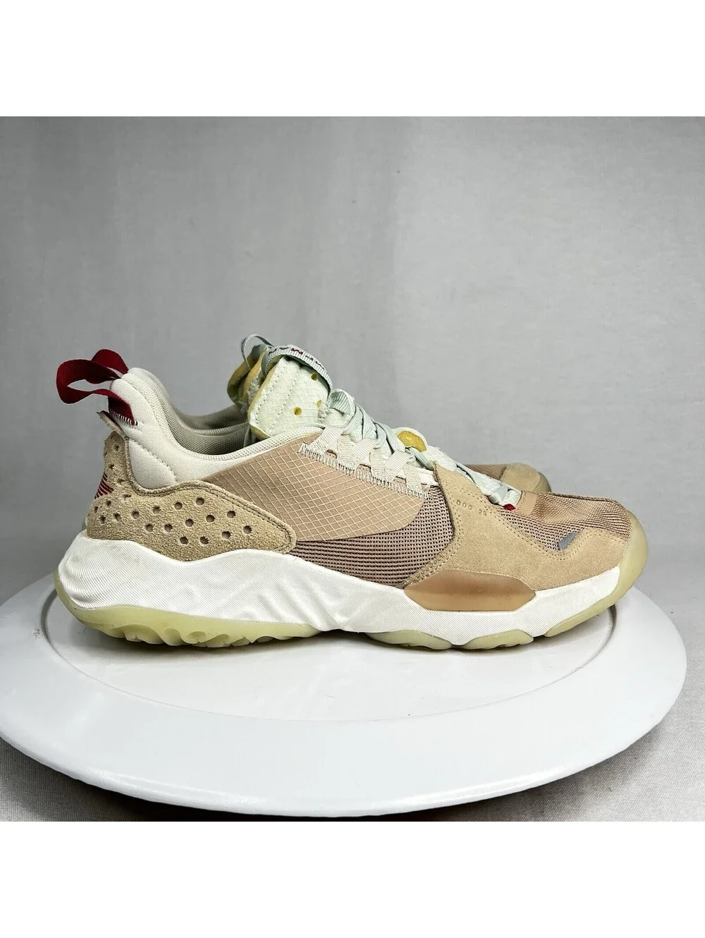 Nike Jordan Delta Vachetta Tan Men's Size 11.5 Sneakers CD6109-200 EUC